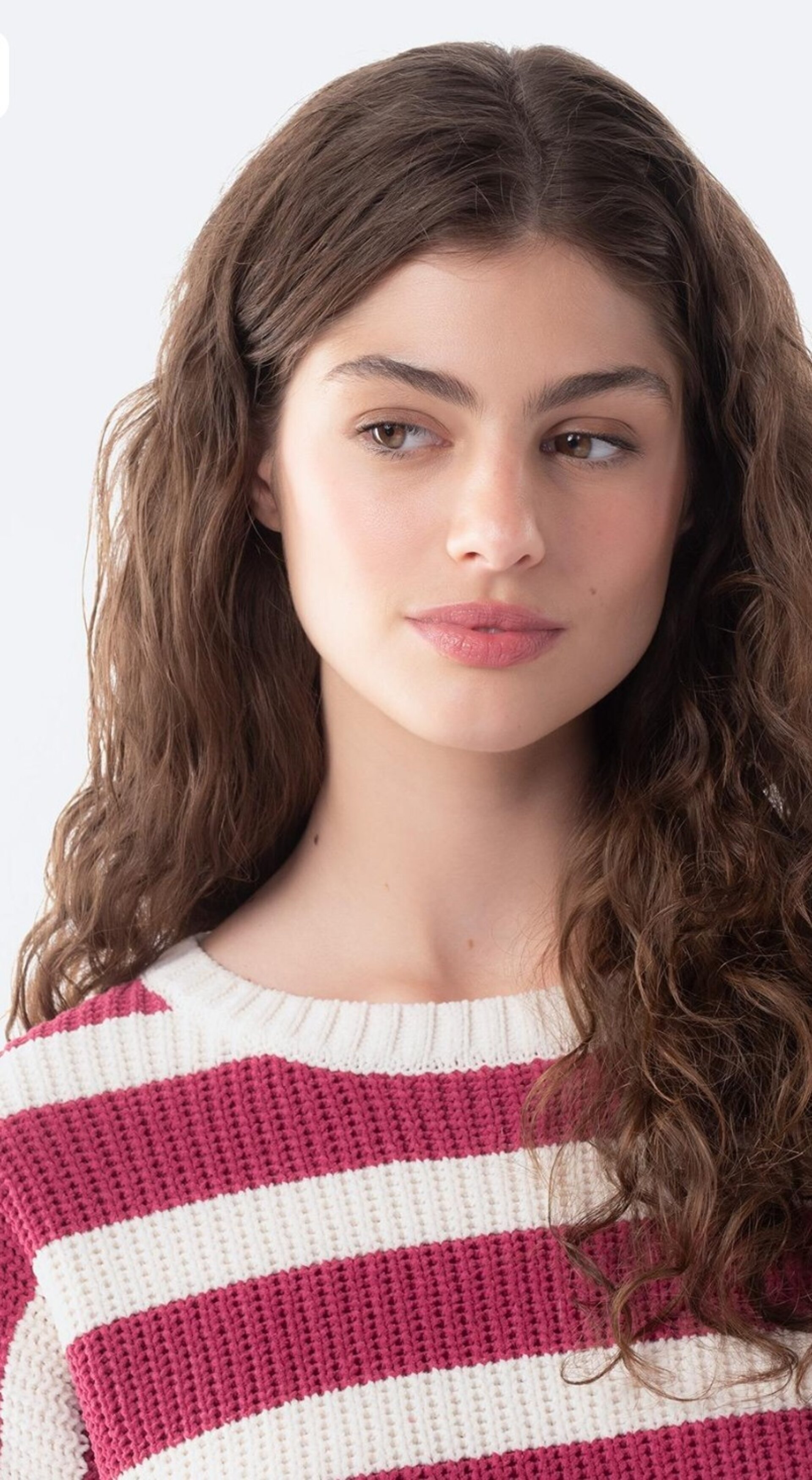 Jersey de cuello redondo y manga larga de Mujer u - 2