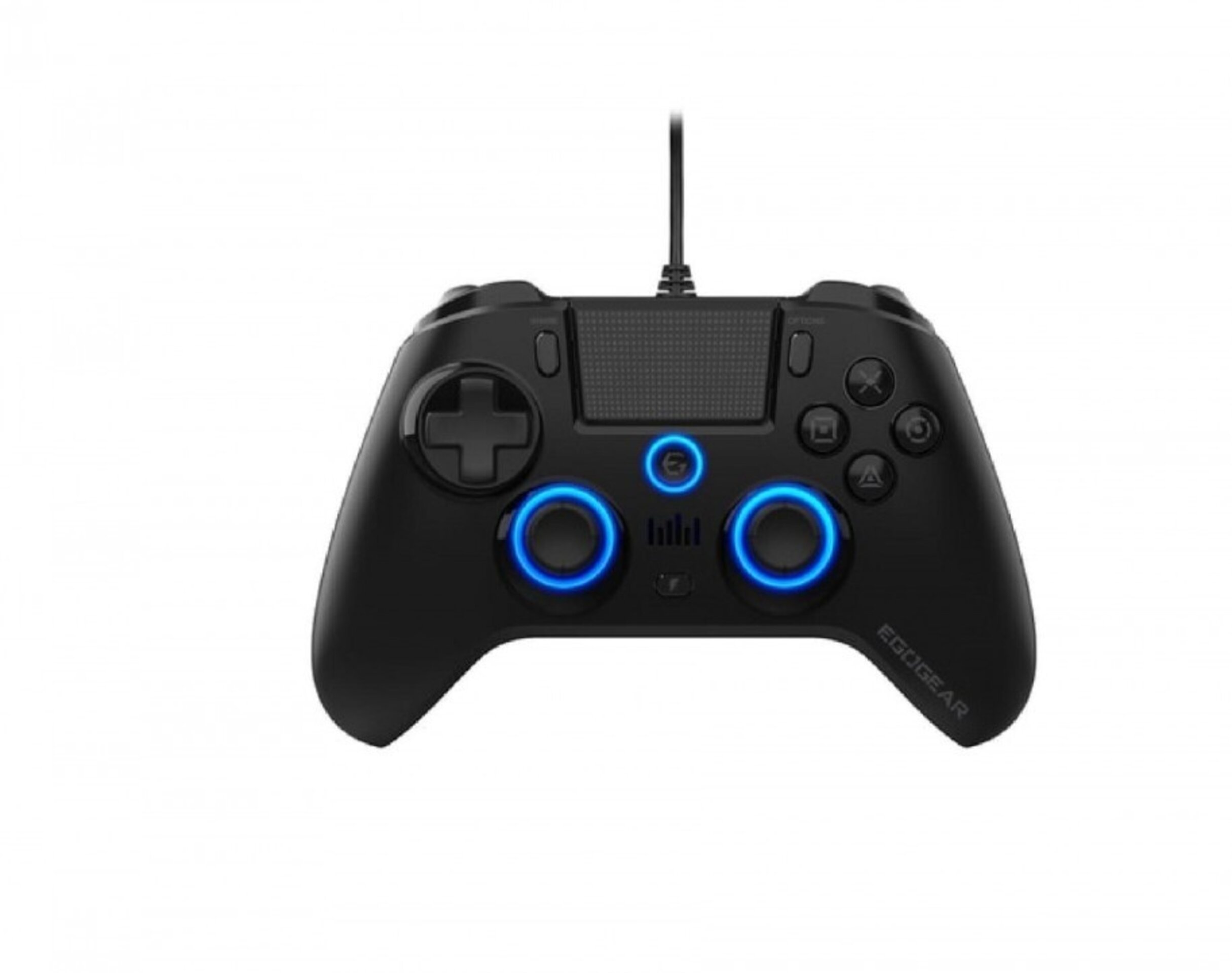 Mando con Cable Egogear Ego SC10 para PS4, PS3 y PC - Negro - 2
